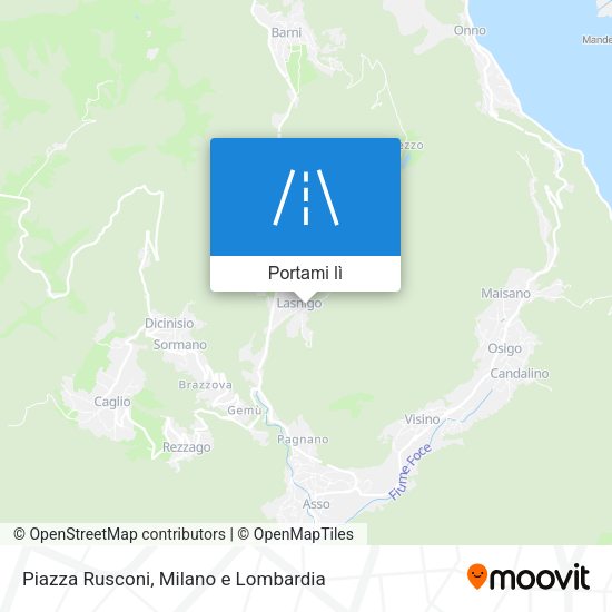 Mappa Piazza Rusconi