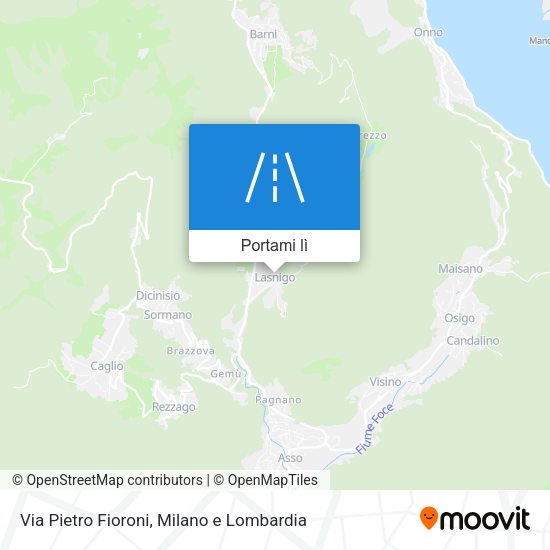 Mappa Via Pietro Fioroni