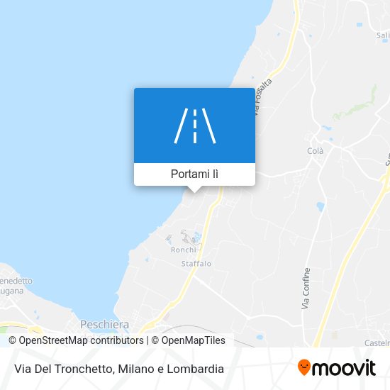 Mappa Via Del Tronchetto