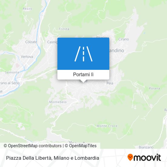 Mappa Piazza Della Libertà