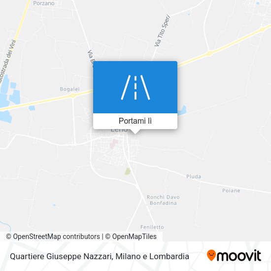 Mappa Quartiere Giuseppe Nazzari