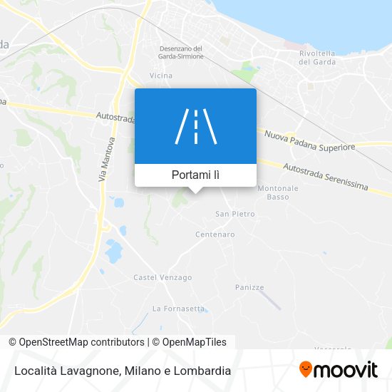 Mappa Località Lavagnone