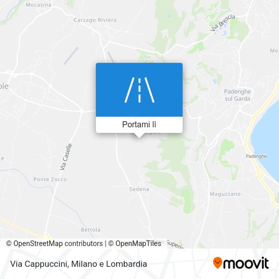 Mappa Via Cappuccini