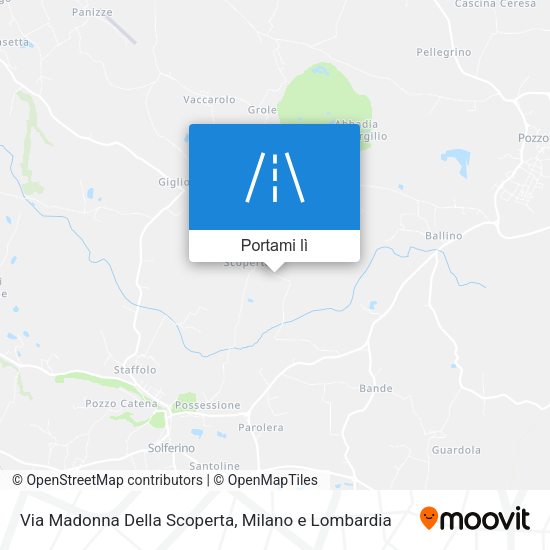 Mappa Via Madonna Della Scoperta
