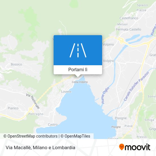 Mappa Via Macallè