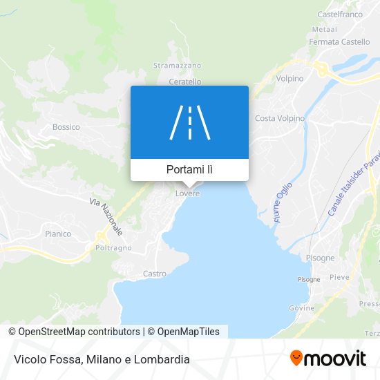 Mappa Vicolo Fossa
