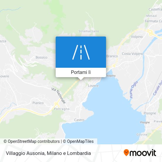 Mappa Villaggio Ausonia