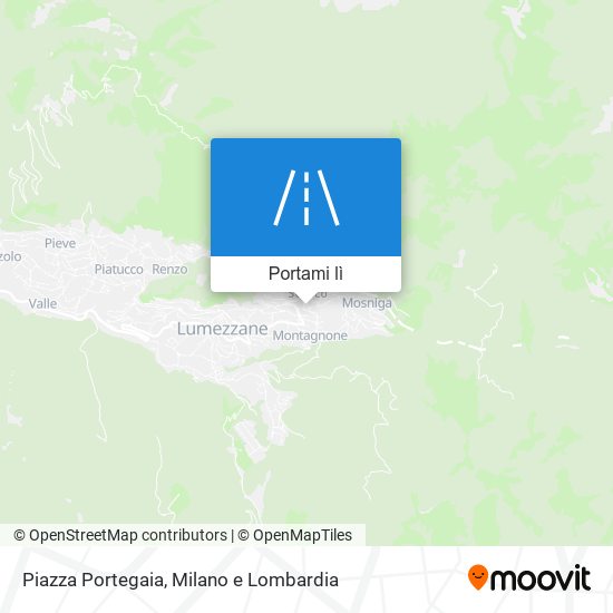 Mappa Piazza Portegaia