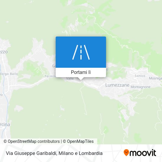 Mappa Via Giuseppe Garibaldi