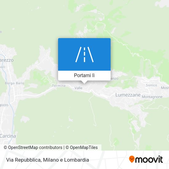 Mappa Via Repubblica