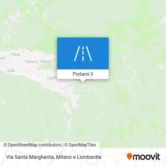 Mappa Via Santa Margherita