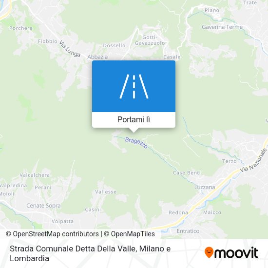 Mappa Strada Comunale Detta Della Valle