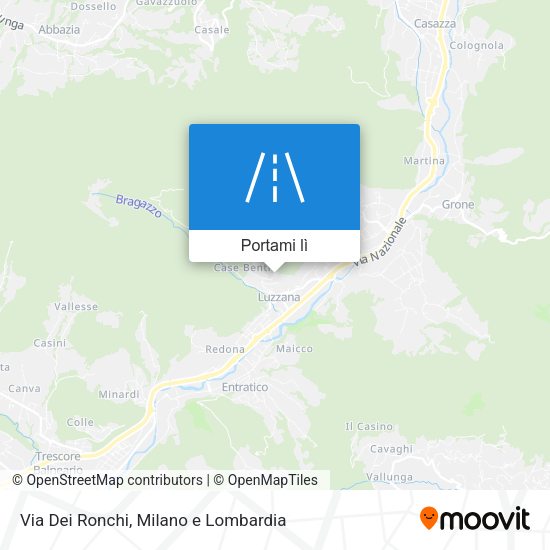 Mappa Via Dei Ronchi