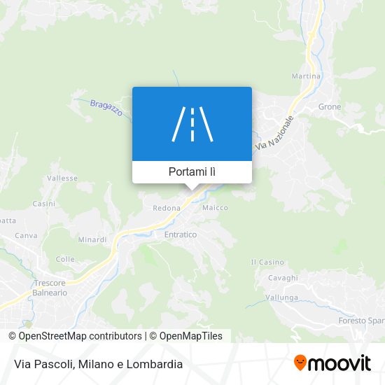 Mappa Via Pascoli