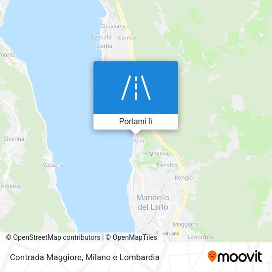 Mappa Contrada Maggiore