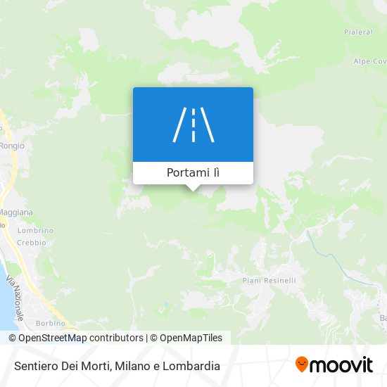 Mappa Sentiero Dei Morti