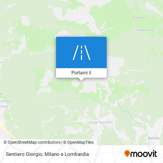 Mappa Sentiero Giorgio