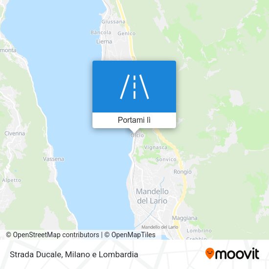 Mappa Strada Ducale