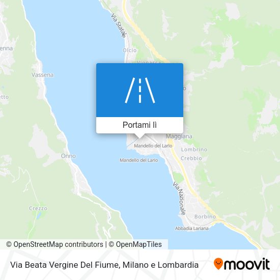 Mappa Via Beata Vergine Del Fiume