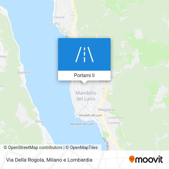 Mappa Via Della Rogola