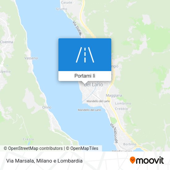 Mappa Via Marsala