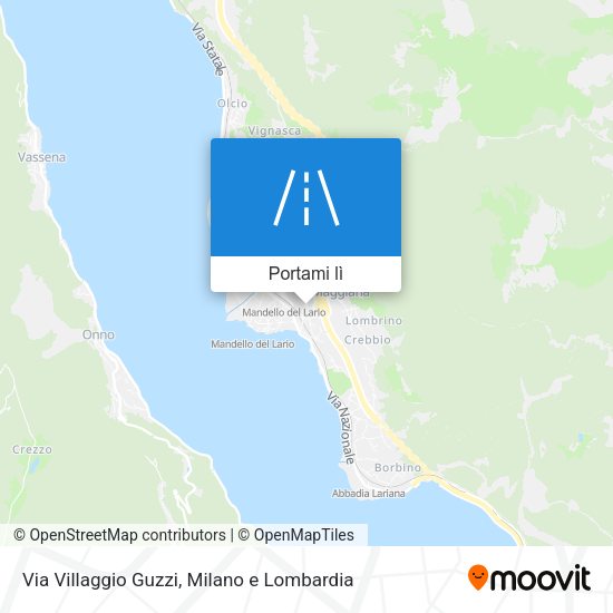 Mappa Via Villaggio Guzzi