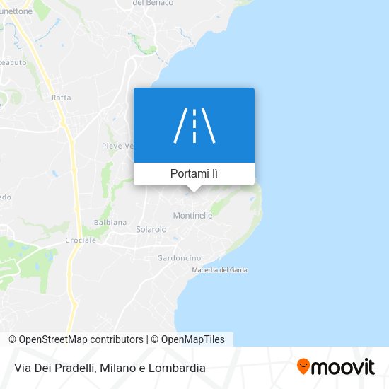 Mappa Via Dei Pradelli
