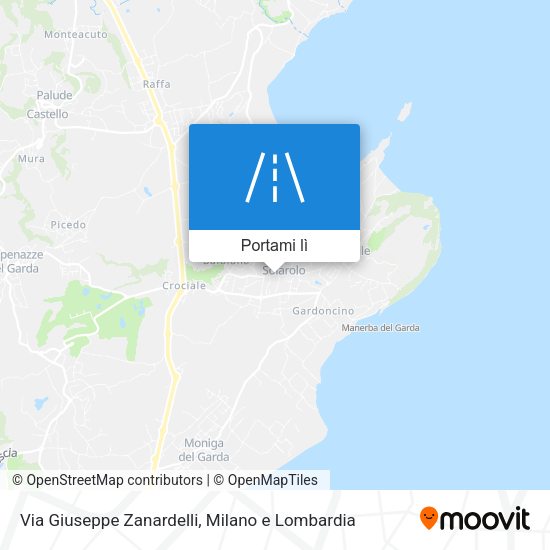 Mappa Via Giuseppe Zanardelli