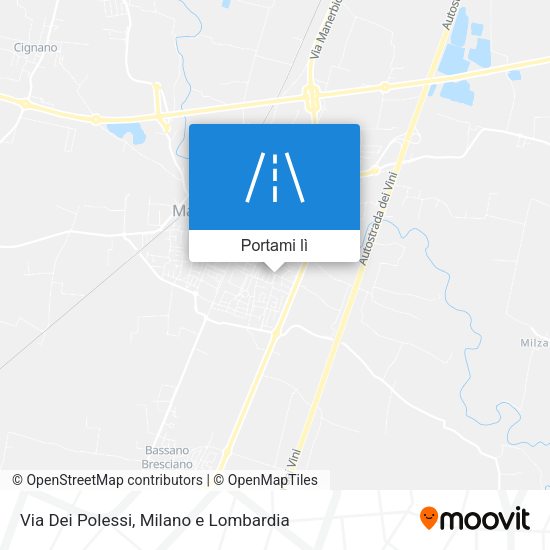 Mappa Via Dei Polessi