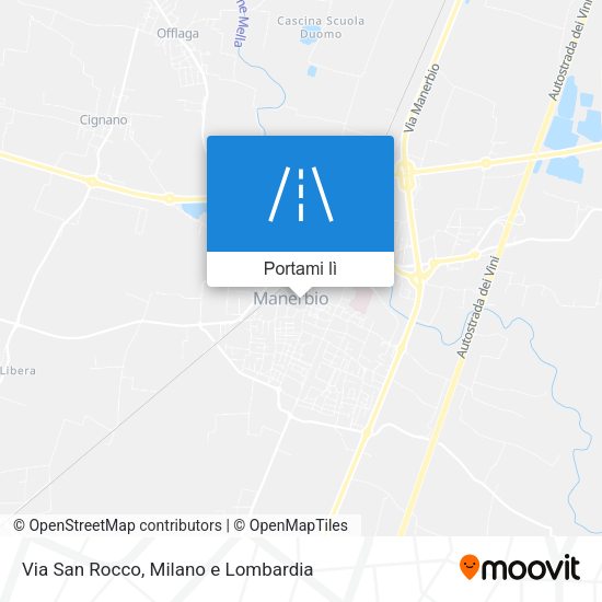 Mappa Via San Rocco