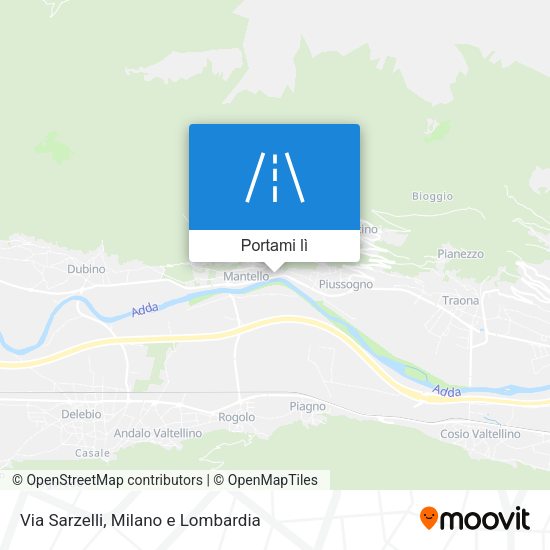 Mappa Via Sarzelli