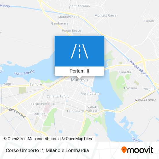 Mappa Corso Umberto I°