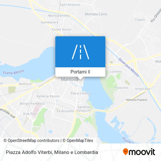Mappa Piazza Adolfo Viterbi