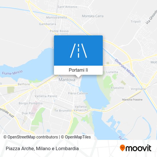 Mappa Piazza Arche