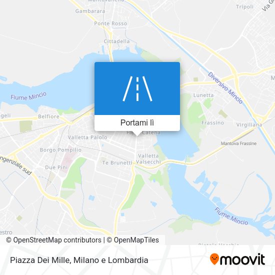 Mappa Piazza Dei Mille