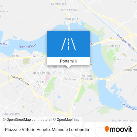 Mappa Piazzale Vittorio Veneto