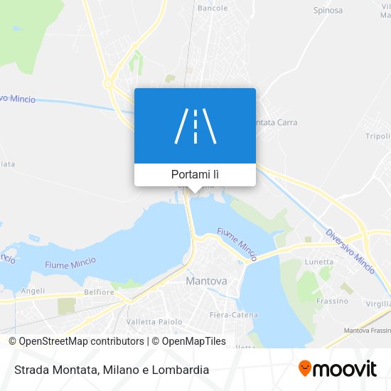 Mappa Strada Montata