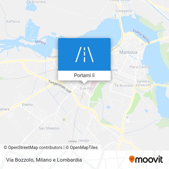 Mappa Via Bozzolo