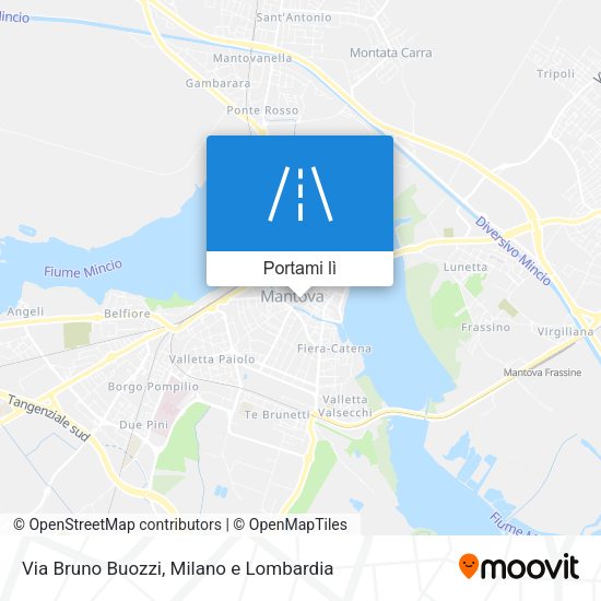 Mappa Via Bruno Buozzi
