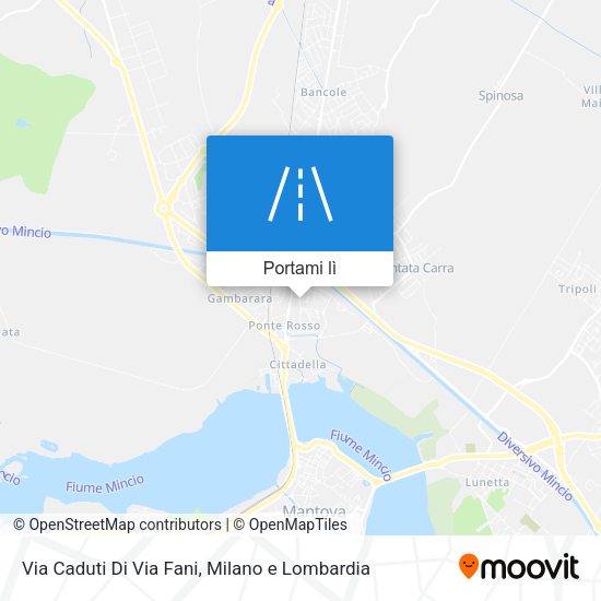 Mappa Via Caduti Di Via Fani