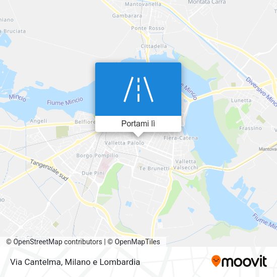 Mappa Via Cantelma