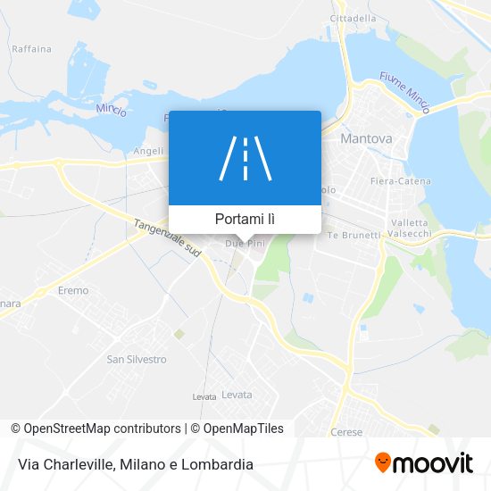Mappa Via Charleville