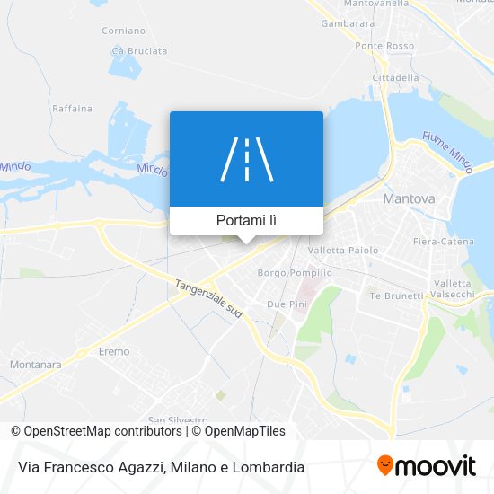 Mappa Via Francesco Agazzi