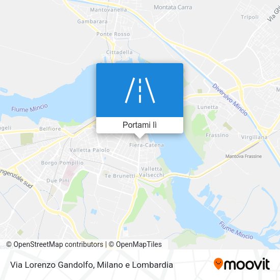 Mappa Via Lorenzo Gandolfo