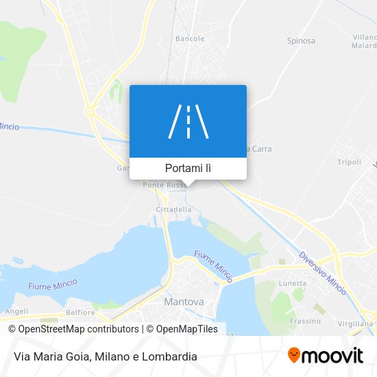 Mappa Via Maria Goia