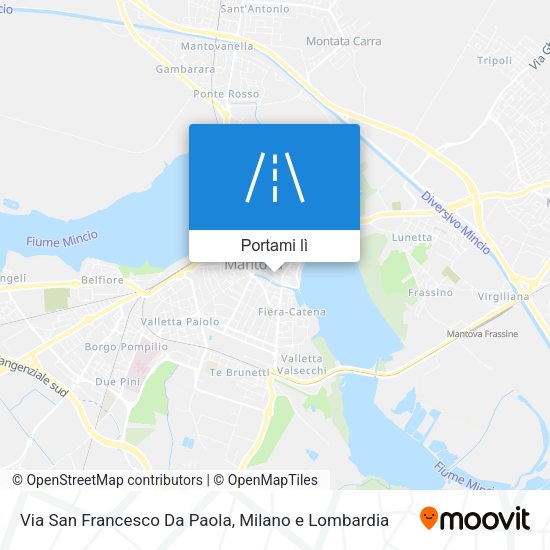 Mappa Via San Francesco Da Paola
