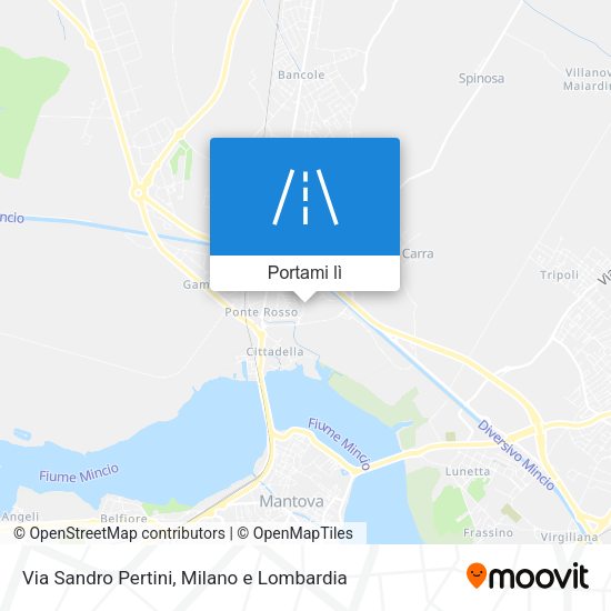 Mappa Via Sandro Pertini