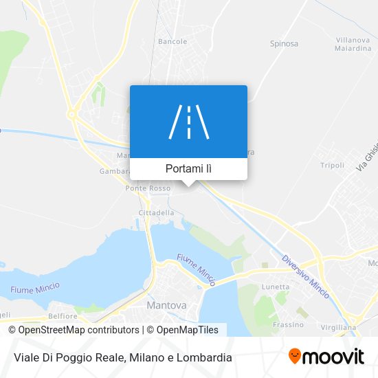 Mappa Viale Di Poggio Reale