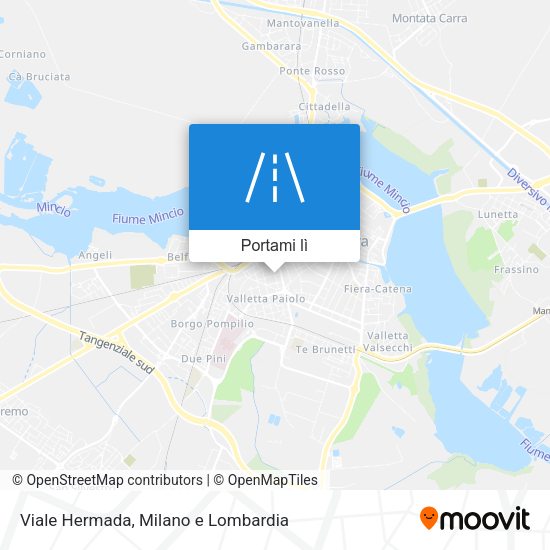 Mappa Viale Hermada