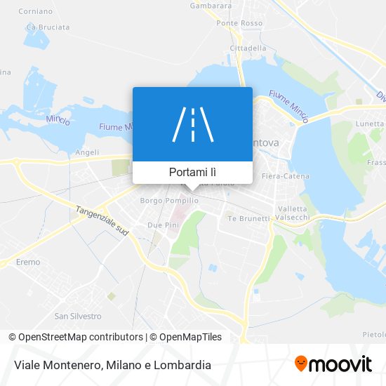 Mappa Viale Montenero